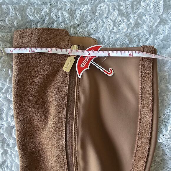 Blondo Tenor Womens Knee High Boots Tan sz 10 - Picture 12 of 14